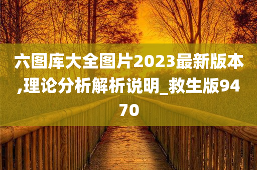 六图库大全图片2023最新版本,理论分析解析说明_救生版9470