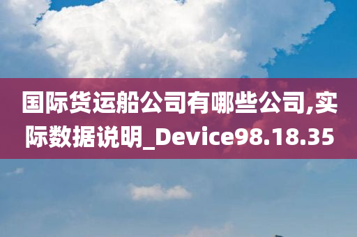 国际货运船公司有哪些公司,实际数据说明_Device98.18.35