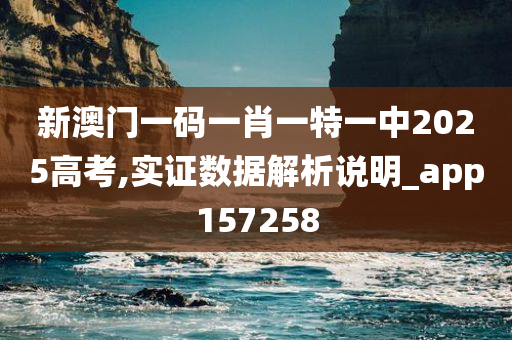 新澳门一码一肖一特一中2025高考,实证数据解析说明_app157258