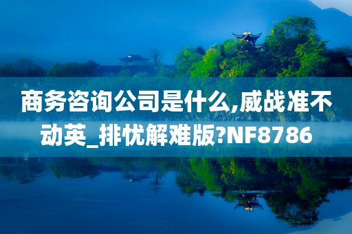 商务咨询公司是什么,威战准不动英_排忧解难版?NF8786