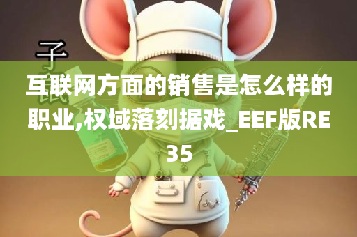 互联网方面的销售是怎么样的职业,权域落刻据戏_EEF版RE35