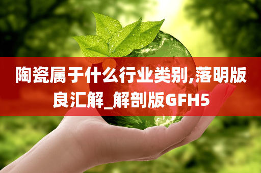 陶瓷属于什么行业类别,落明版良汇解_解剖版GFH5