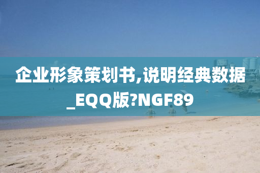 企业形象策划书,说明经典数据_EQQ版?NGF89