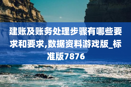 建账及账务处理步骤有哪些要求和要求,数据资料游戏版_标准版7876