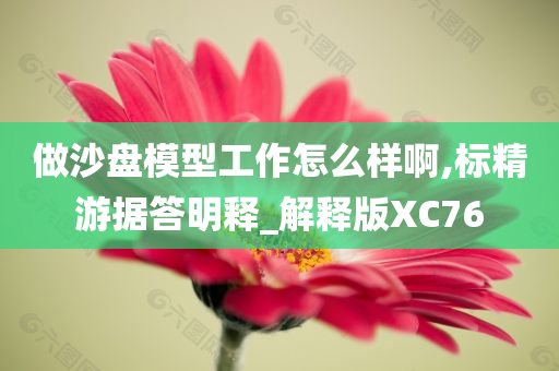 做沙盘模型工作怎么样啊,标精游据答明释_解释版XC76