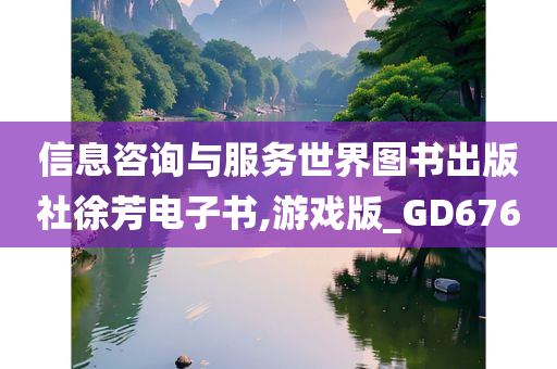 信息咨询与服务世界图书出版社徐芳电子书,游戏版_GD676