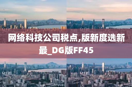 网络科技公司税点,版新度选新最_DG版FF45