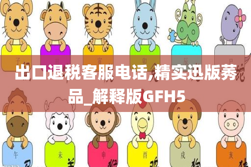 出口退税客服电话,精实迅版莠品_解释版GFH5