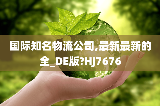 国际知名物流公司,最新最新的全_DE版?HJ7676